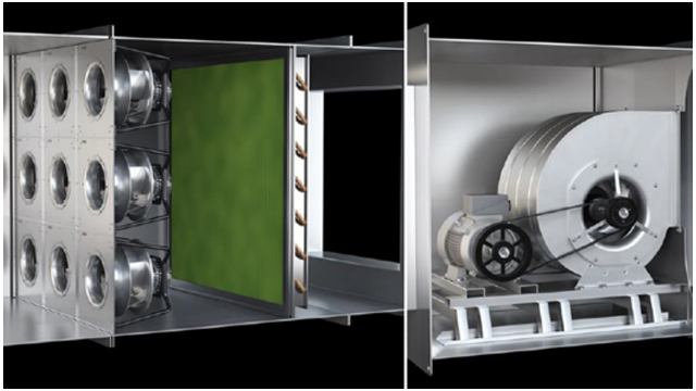 空調箱上用哪種離心風機?首選當然是EC離心風機